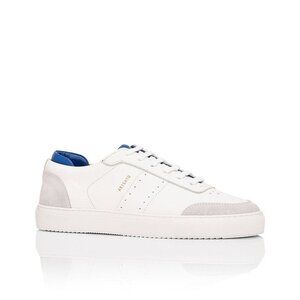 Axel Arigato Dunk Sneaker White Blue & Gray Leather 39 8.5